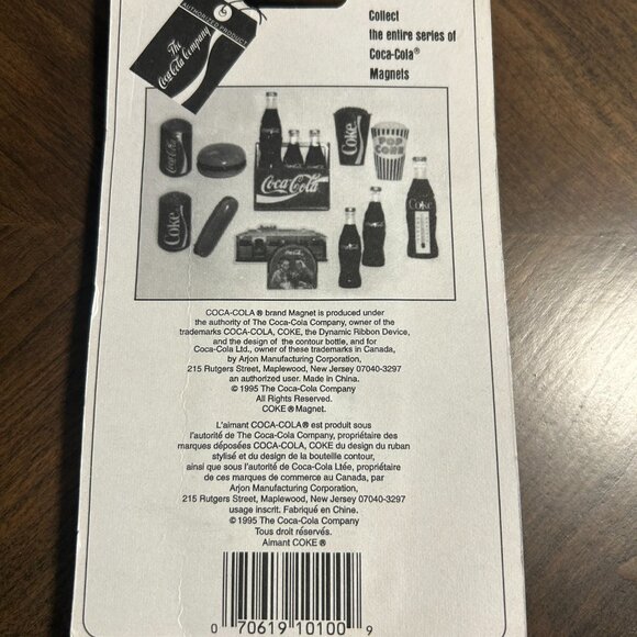 Vintage Coca Cola fridge magnet - Picture 2 of 2